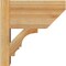 Ekena Millwork Balboa Slat Rough Sawn Outlooker, Western Red Cedar, 8"W x 14"D x 14"H OUT08X14X14BOA06RWR - alternate 2